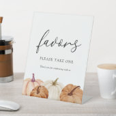 カボチャはサインを好む 台座サイン (インサイチュ)