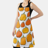 カボチャは継ぎ目無しの模様を収穫する。熟した季節 エプロン (インサイチュ)