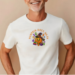 カボチャは計算が得意 小学校の先生 ハロウィン Tシャツ