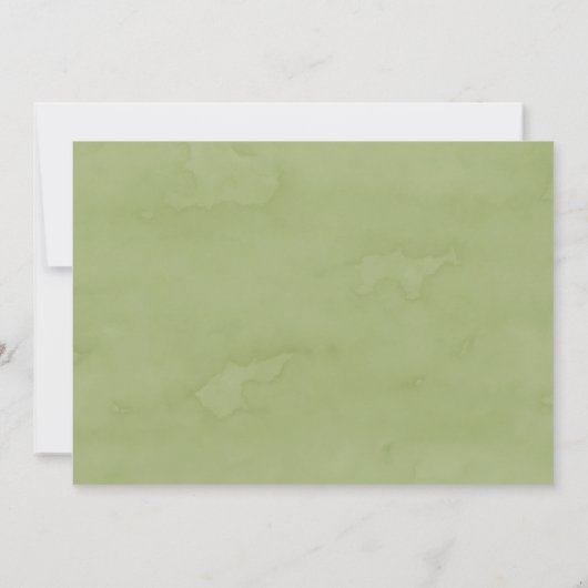 カボチャひまわりウェディングデイトカードを保存 セーブザデート (裏面)