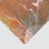 カボチャひまわりバーンスレッドオレンジヴィンテージテクスチャ 薄葉紙 (詳細)