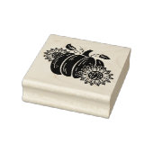 カボチャひまわり花かわいい秋フェスティバル秋 ラバースタンプ (スタンプ)