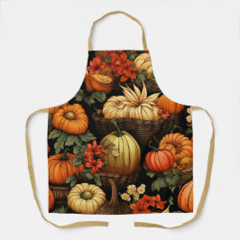 カボチャやもっと秋 エプロン