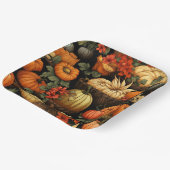 カボチャやもっと秋 ペーパープレート (傾斜あり)