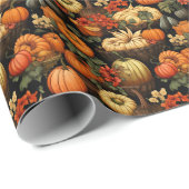 カボチャやもっと秋 ラッピングペーパー (ロールコーナー)