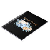 カボチャをテーマにした祝ダイバーシティノートブック ノートブック (左側)