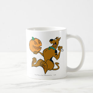 カボチャを切り分けるScooby-Doo コーヒーマグカップ