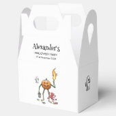 カボチャを友だちと一緒にトリックまたは治療する フェイバーボックス (オープン)