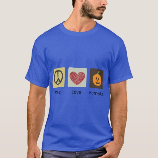 カボチャアプリのアイコン Tシャツ (正面)
