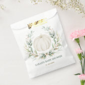 カボチャエレガントユーカリ緑の中性シャワー フェイバーバッグ (封をした状態)