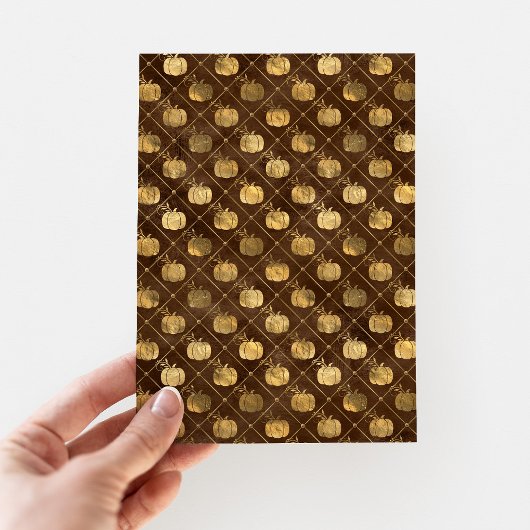 カボチャエレガントンサンクスギビングディナーパーティー 招待状