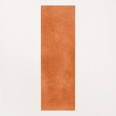 カボチャオレンジウォーターカラーウォッシュヨガマット ヨガマット (正面)