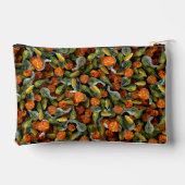 カボチャカボチャ秋の収穫アクセサリーバッグ アクセサリーポーチ (裏面)