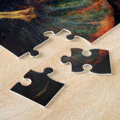 カボチャカラフルの飾りディスプレイ感謝祭 ジグソーパズル (側面)