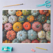 カボチャカラフルングルズとカボチャの切り離 薄葉紙 (クラフト)