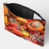 カボチャカラフルン アクセサリーポーチ (見開き)