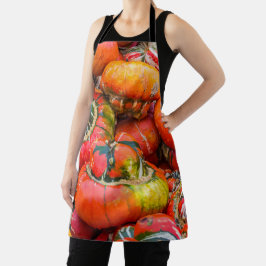 カボチャカラフルン エプロン