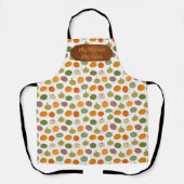 カボチャカラフルン エプロン (正面)