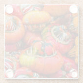 カボチャカラフルン ガラスコースター (裏面)