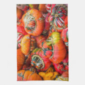 カボチャカラフルン キッチンタオル (縦)