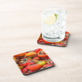 カボチャカラフルン コースター