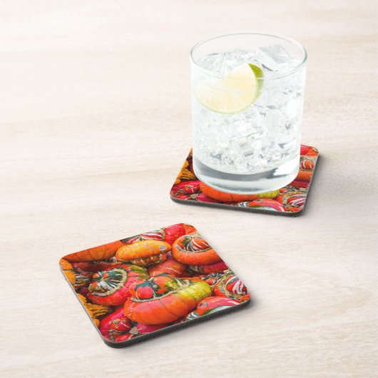 カボチャカラフルン コースター (右側)