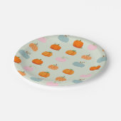 カボチャカラフルン ペーパープレート (アングル)