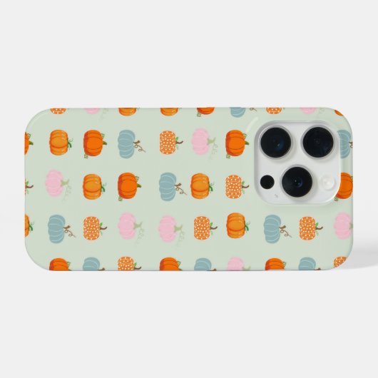 カボチャカラフルン iPhoneケース (裏面横)