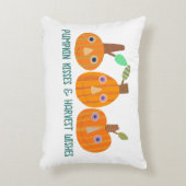 カボチャキス枕 アクセントクッション (正面(垂直))