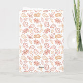 カボチャキス&ハーベストウィッシュズ感謝祭 シーズンカード (裏面)