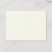 カボチャキャンデーの謎解きゲームカードベビーシャワーのゲーム エンクロージャーカード (裏面)