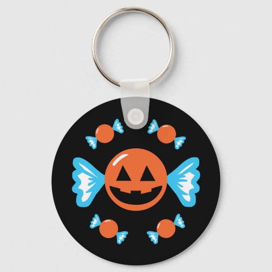 カボチャキャンデー キーホルダー (正面)