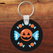 カボチャキャンデー キーホルダー (正面)