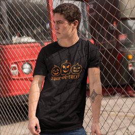 カボチャクラシックトリオ：トリートまたはトリート トライブレンドＴシャツ