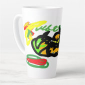 カボチャクールン カフェラテマグ (左アングル)