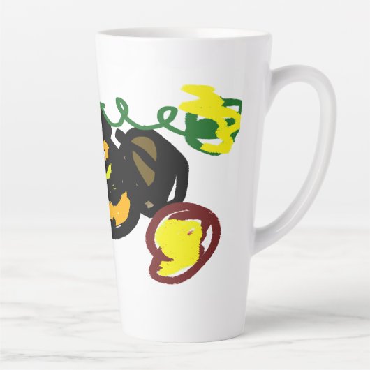 カボチャクールン カフェラテマグ (右)