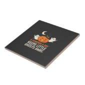 カボチャゴーストハロウィーン引用デザイン1 タイル (側面)