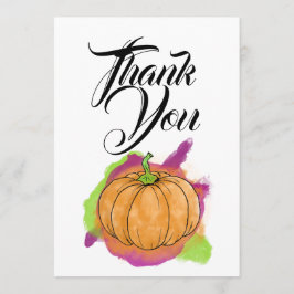 カボチャサンキューカード サンキューカード