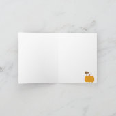 カボチャサンキューカード サンキューカード (内部)