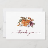カボチャサンキューカード サンキューカード (正面)