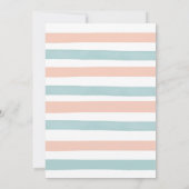 カボチャジェンダーが緑の招待状を明かす 招待状 (裏面)