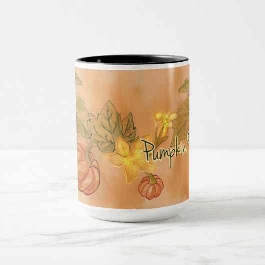 カボチャスパイスのマグ(15のoz) マグカップ (中央)