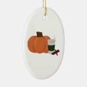 カボチャスパイス2 セラミックオーナメント (右)