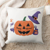 カボチャスマイルハート装飾用クッション:明るい新モダン規 クッション (ブランケット)