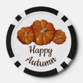 カボチャトランプのポーカーチップ ポーカーチップ (裏面)