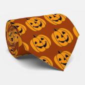 カボチャハロウィンのタイ ネクタイ (ロール)
