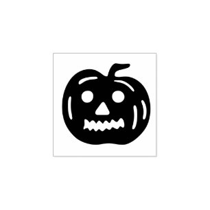 カボチャハロウィンの装飾のカスタム ラバースタンプ