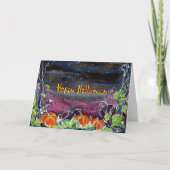 カボチャハロウィンの魔法のコレクション カード (正面)