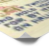 カボチャハロウィーンのカボチャのちょうちん魔女ブラックキャット ポスター (角)