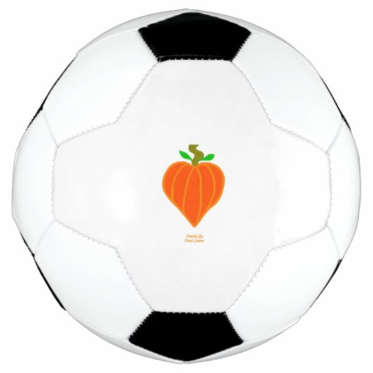 カボチャハートサッカーボール サッカーボール (正面)